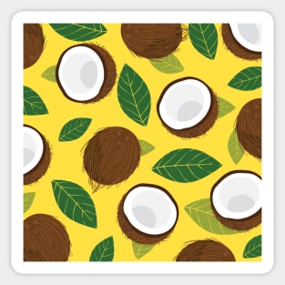 Yellow CocoNuts! Sticker